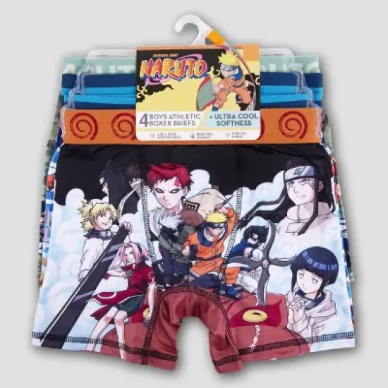 Boys' Naruto 4pk Underwear image {1}