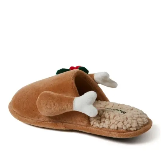 Dearfoams Women's Holiday Novelty Turkey Scuff Slipper image {1}