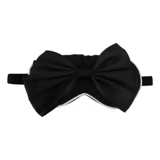 Unique Bargains Breathable Elastic Bow Sleep Mask 1 Pc image {7}