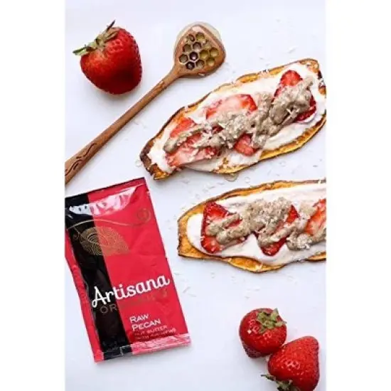 Artisana Almond Butter Raw - Case of 10 - 1.06 oz image {5}