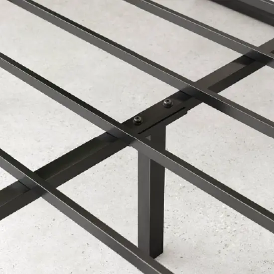 Lorelai 14" Metal Platform Bed Frame Black - Zinus image {3}