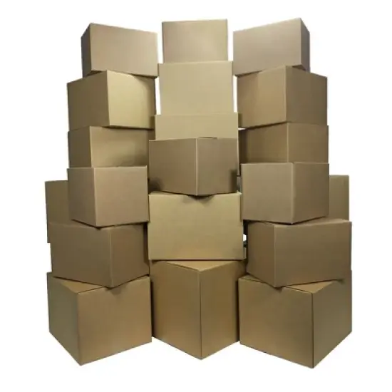 UBMOVE Moving Kit #4 - 24 Boxes Combo Small, Medium, Large Boxes And Labels image {5}