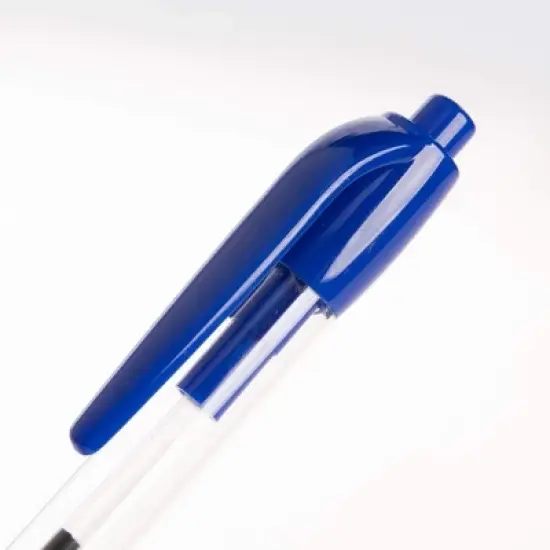 Simply Genius Ballpoint Pens in Bulk - 20 Pack Retractable Office Pens - Great for Schools, Notebooks, Journals (20pcs, Blue Ink) image {3}