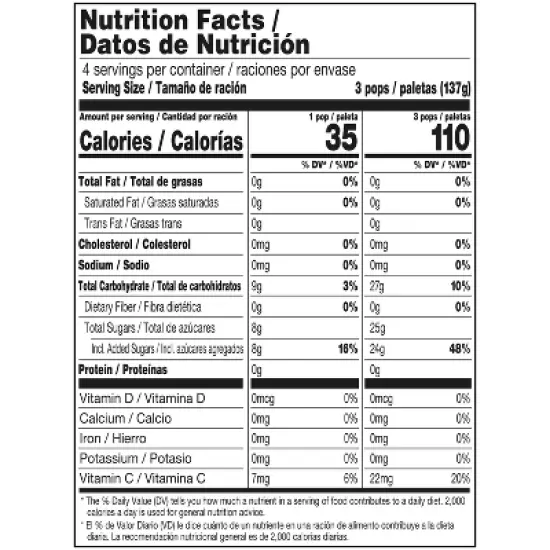 Outshine Lime Tangerine & Lemon Frozen Fruit Bars - 12ct image {9}