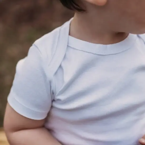 Honest Baby 4pk Organic Cotton Short Sleeve Bodysuit - White image {1}