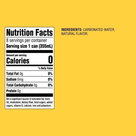 Yuzu Mandarin Sparkling Water - 8pk/12 fl oz Cans - Good & Gather&trade; image {4}