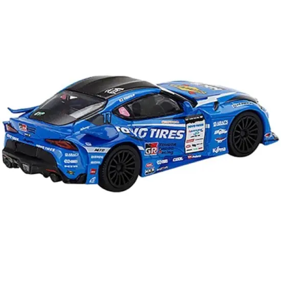 Toyota GR Supra HKS RHD #77 "Fat Five Racing" D1 Grand Prix 2020 Japan Exclusive 1/64 Diecast Model Car by True Scale Miniatures image {2}
