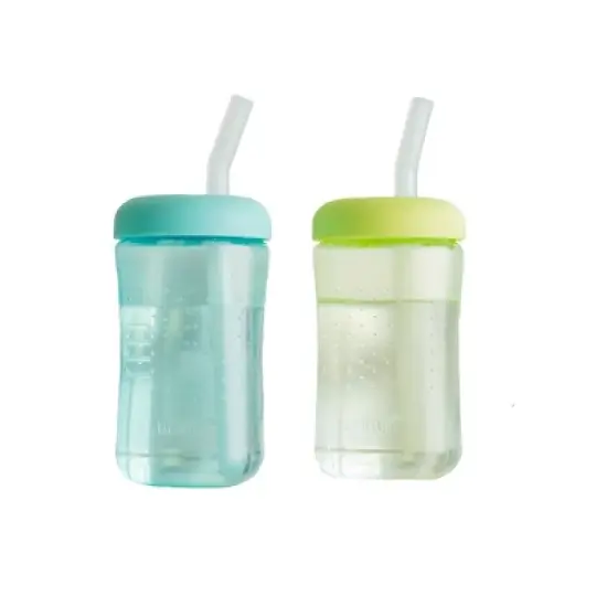 The First Years 7oz Squeeze and Sip Straw Cup - 2pk image {7}