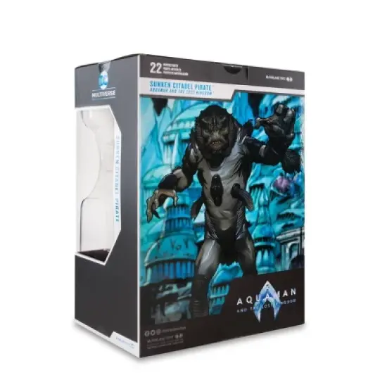 McFarlane Toys Aquaman Movie Sunken Citadel Pirate Mega Action Figure image {10}