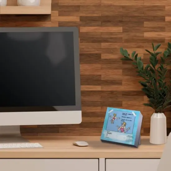 Lang 2024 Daily Desktop Calendar 5"x5" Sketchy Chic image {5}