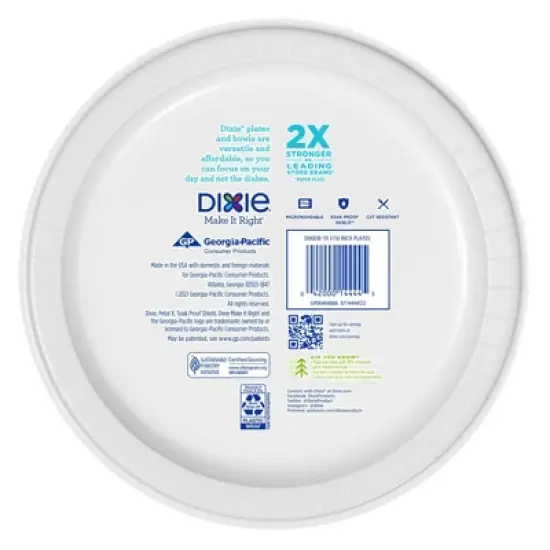 Dixie Everyday 10 1/16" Paper Plates image {6}