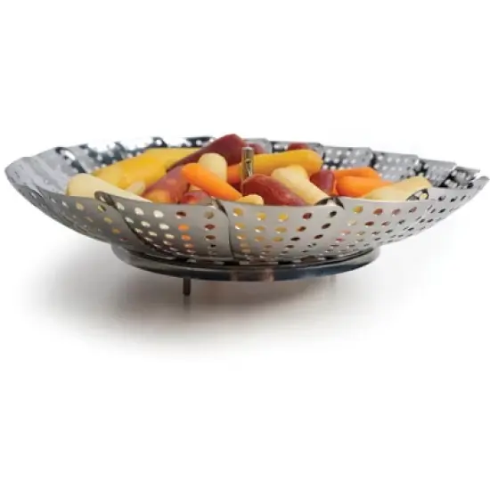 Rsvp Vegetable Steamer - 9In - Ss image {2}