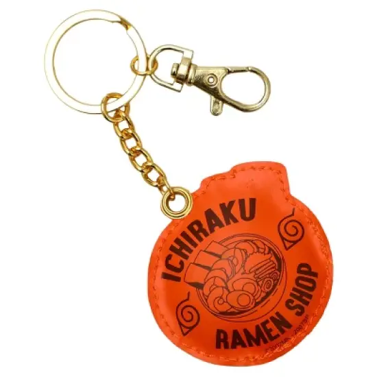 Naruto Ichiraku Ramen Shop Slouch Snapback Hat & Keychain Combo Set image {5}