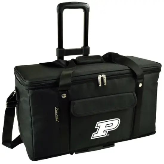 NCAA Purdue Boilermakers  Folding Soft Sided  Rolling Cooler -64 Cans image {6}