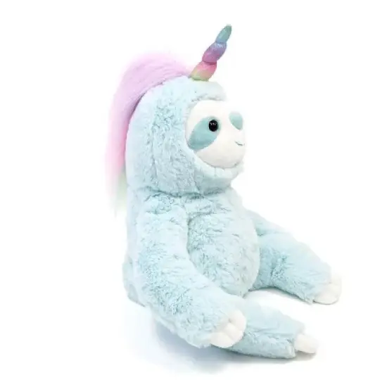 Enesco Dazzle Slothicorn 9 Inch Collectible Plush image {2}