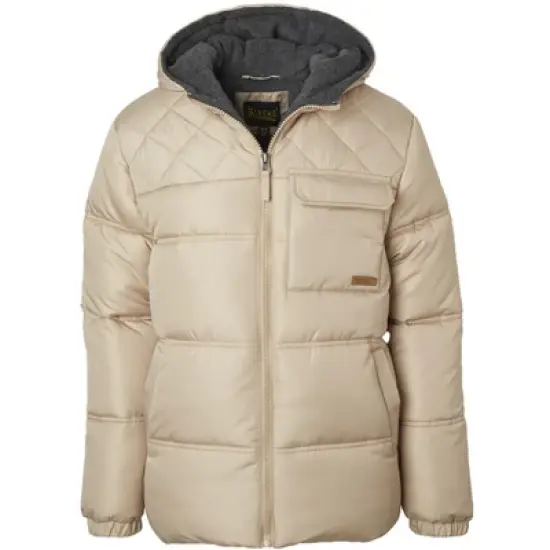IXtreme Big Boy Mixed Quilted Puffer Jacket image {2}