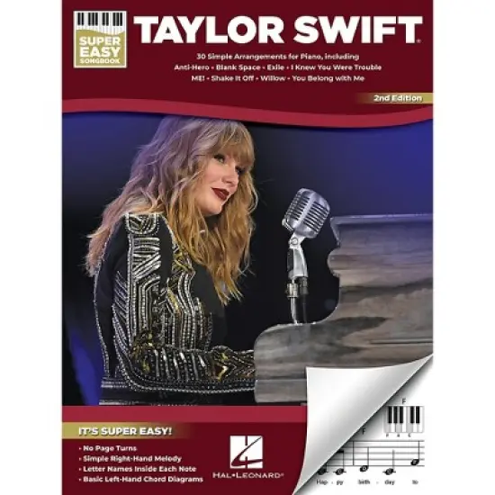 Hal Leonard Taylor Swift 2nd Edition Songbook image {1}