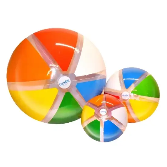 CocoNut Outdoor 27" Jumbo Beach Ball (3-Pack) image {6}