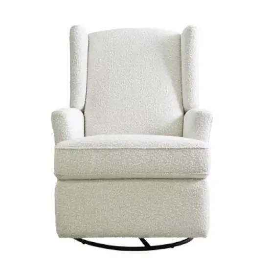 Second Story Home Hemingway Wingback Swivel Recliner image {2}