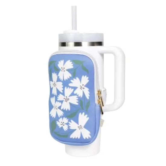 Garven Floral Hydration Zipper Pouch image {2}