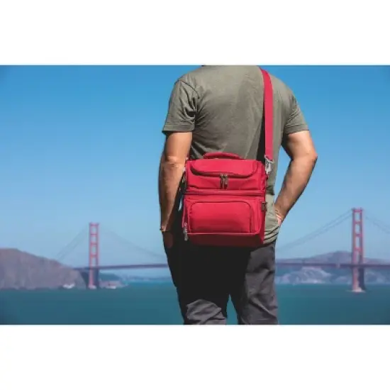 Oniva Coca-Cola Pranzo Lunch Bag Cooler with Utensils - Red image {5}