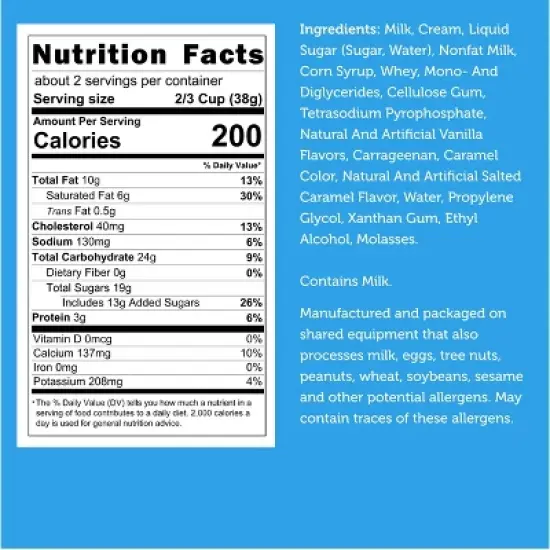 Arctic Farms Freeze Dried Ice Cream That Does Not Melt (Bits) (Salted Caramel) image {3}