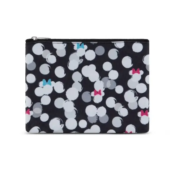 Minnie Mouse 3 Piece Cosmetic Case Set - Black image {5}