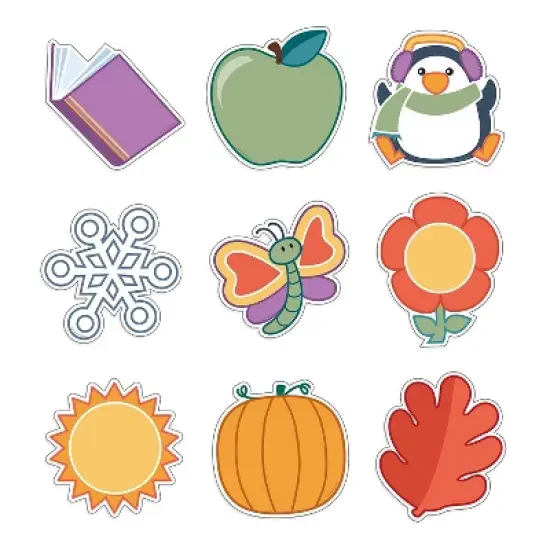 Carson-Dellosa Year-Round Seasonal Mega Pack Cutouts (120638-EC) image {1}