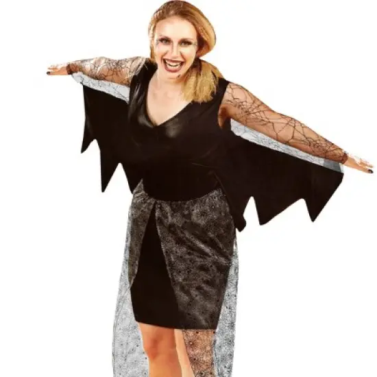 Northlight Black Vampira Women's Halloween Costume - Medium image {2}
