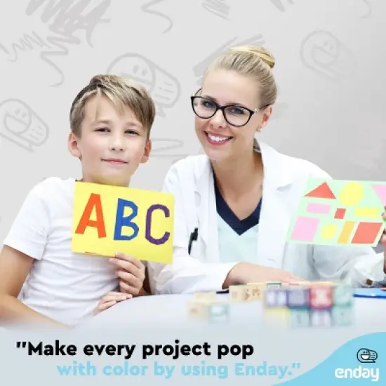 Enday Colored Masking Tape Masking Tape 1 Inch Wide x 160 Feet (60 Yards) Each Roll - Color Masking Tape, Colored Masking Tape 1 inch image {5}