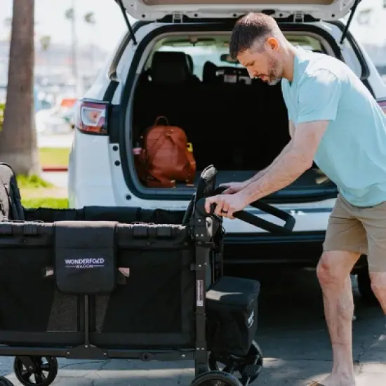 WONDERFOLD W4 Elite Quad Folding Stroller Wagon image {8}