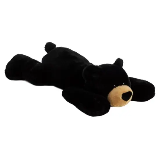 Aurora Bear 27" Hugga-Wug Bear Black Stuffed Animal image {1}