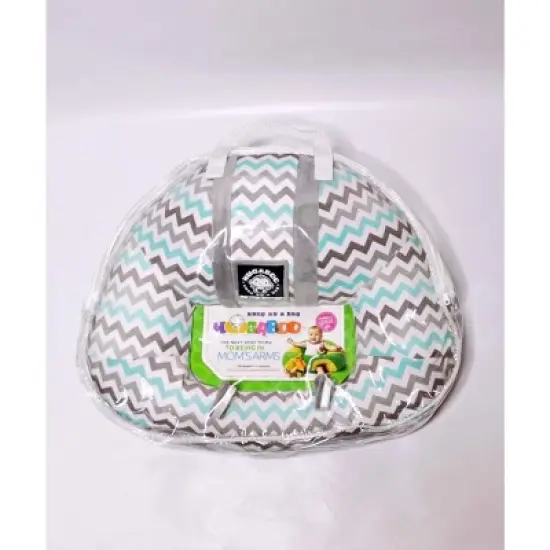 The Original Hugaboo HUG4185 Infant Sitting Chair, Blue Chevron image {5}