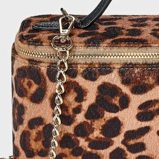 Vanity Crossbody Bag - A New Day&trade; Leopard image {4}