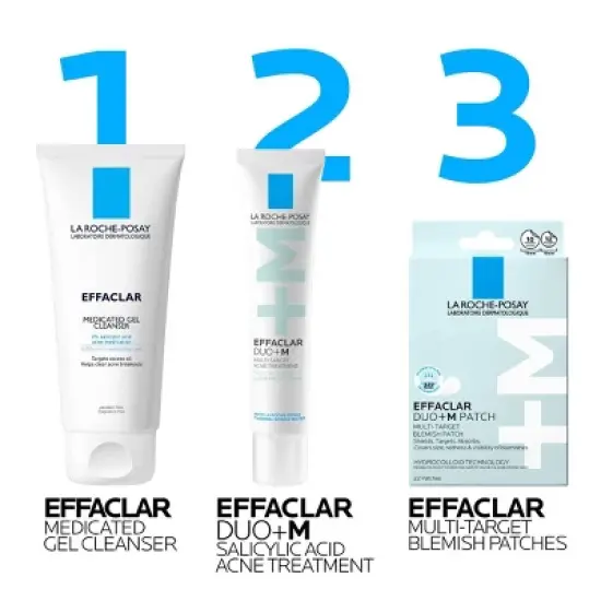 La Roche Posay Effaclar Duo + M Multi Target Acne Treatment with Salicylic Acid - 1.35 fl oz image {6}