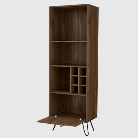 Aster High Bar Cabinet Mahogany - RST Brands image {4}