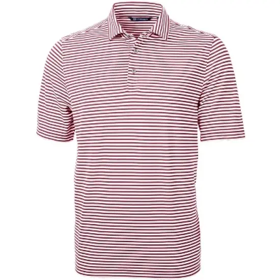Cutter & Buck Virtue Eco Pique Stripe Recycled Mens Polo Shirt image {15}