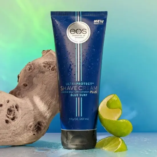 eos Men's UltraProtect Blue Surf Shave Cream - Scented - 7 fl oz image {9}