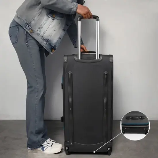 NEW YORK XPRESS TBL-074 Wheeled Rolling Duffle Bag, with Multi- Pocket, Tear-Resistant 30" image {3}