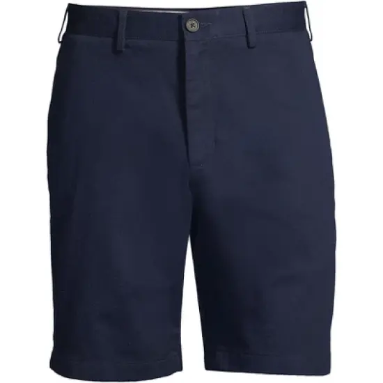 Lands' End Lands' End Men's Traditional Fit 9" No Iron Chino Shorts image {2}