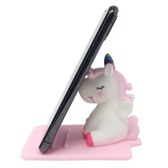 Wrapables Novelty Unicorn Hands Free Phone Stand (Set of 2) image {6}
