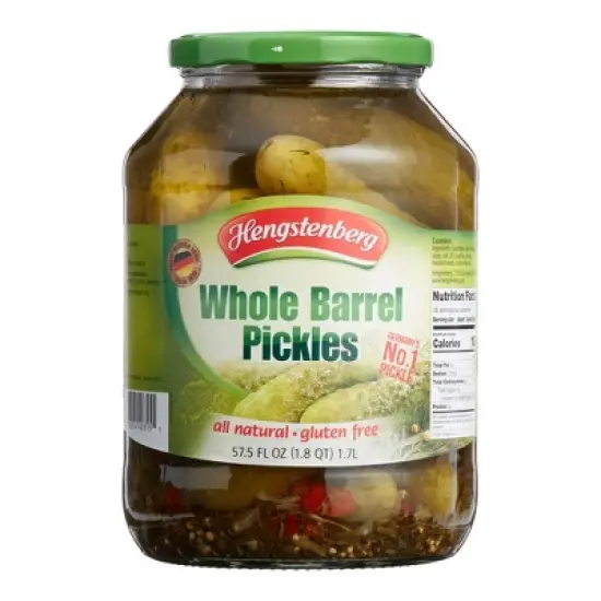Hengstenberg Barrel Pickles 57.5 oz. image {2}
