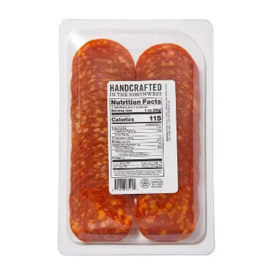 Coro Foods Uncured Hot Sopressata Salami - 3oz image {4}