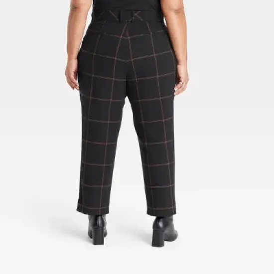 Women's High Rise Ankle Tapered Pants - Ava & Viv&trade; image {1}