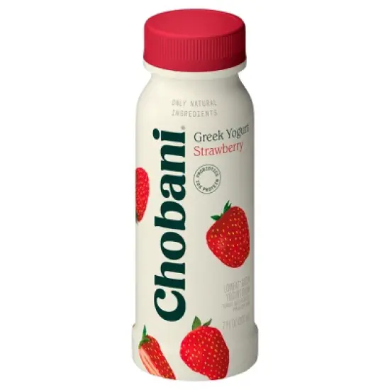 Chobani Strawberry Greek Yogurt Drink - 7 fl oz image {5}