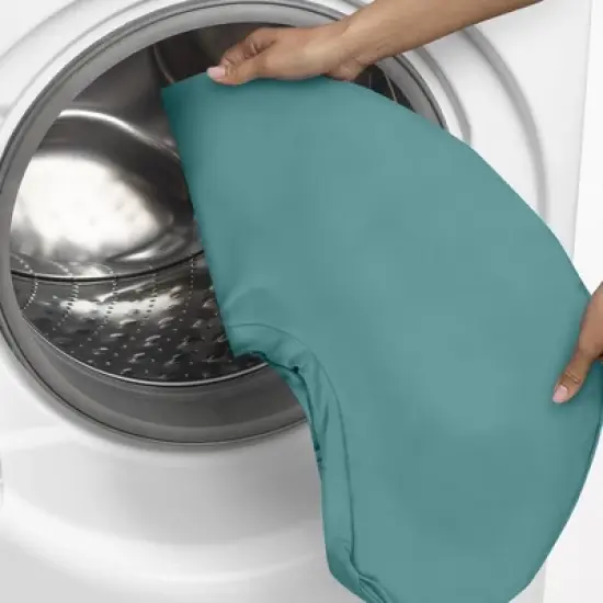 Boppy Organic Original Support Nursing Pillow -Vintage Blue image {2}