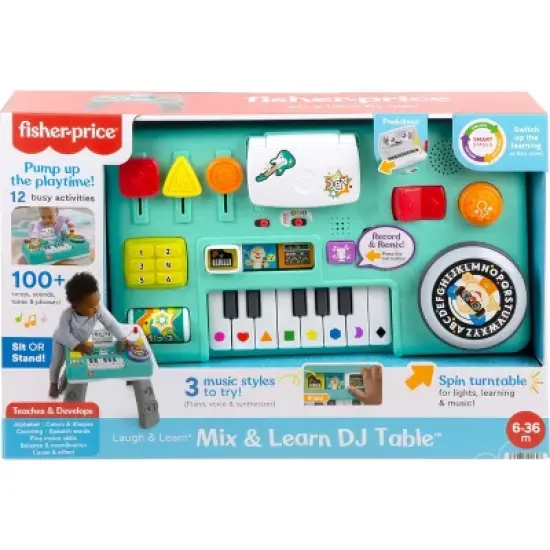 Fisher-Price Laugh & Learn Mix & Learn DJ Table image {6}