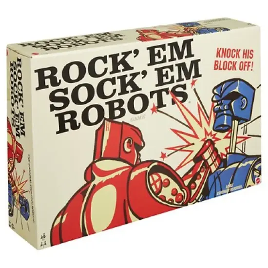 Rock 'Em Sock 'Em Robots Board Game image {4}