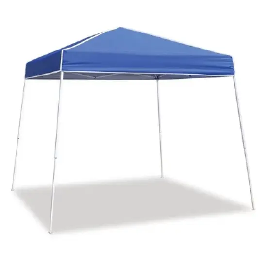 Z-Shade 12 x 12 Foot Instant Shade Outdoor Canopy Tent with Adjustable Legs and 4 Pack of Z-Shade Wrap-Around Leg Weight Bags, Blue image {3}