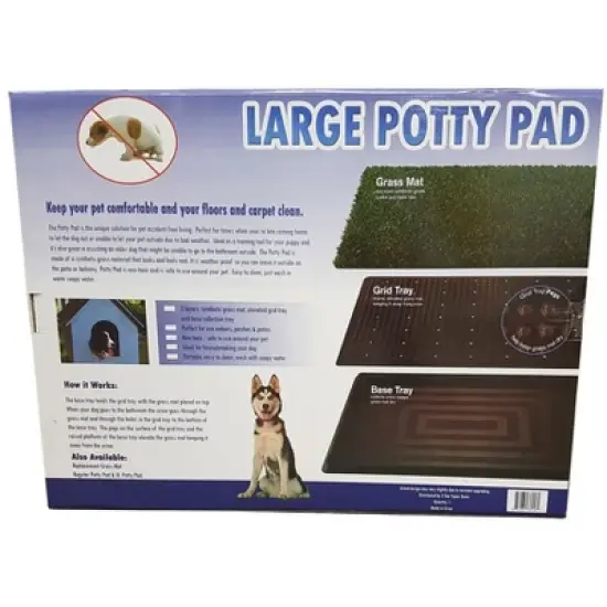 5 Star Super Deals Dog Pet Grass Potty Patch Portable X-Large 30x20 - 3 Layer Artificial Turf Grass Pad For Puppy Potty Bathroom Training image {2}